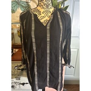 A:glow Maternity Top Sz XS. Boho 3/4 Sleeve. 100% Cotton